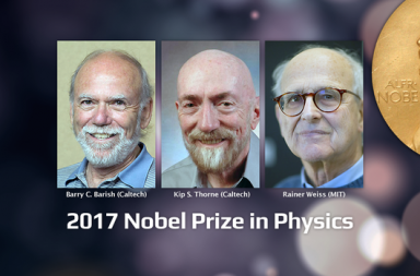مؤسسي مرصد ليغو بجائزة نوبل
