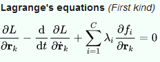 ما هو ميكانيك لاغرانج المعادلات في ميكانيك لاغرانج الطاقة العزم القوة معادلات رياضية ميكانيك نيوتن الميكانيك الكلاسيكي الرياضيات