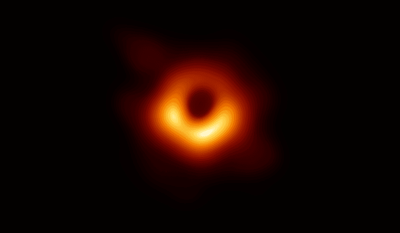 أول صورة حقيقية للثقب الأسود