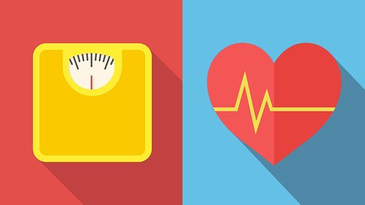 السمنة (البدانة) ارتفاع ضغط الدم السكري أمراض القلب