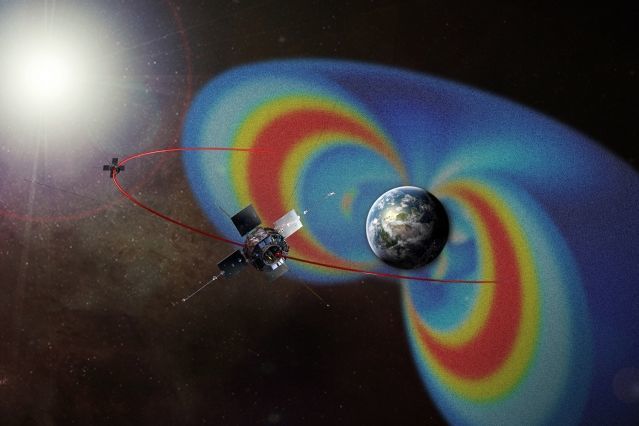 ما هو الطقس الفضائي وكيف يؤثر الطقس الفضائي على الأرض الأقمار الصناعية الرياح الشمسية الإشعاعات من الشمس الحقل المغناطيسي