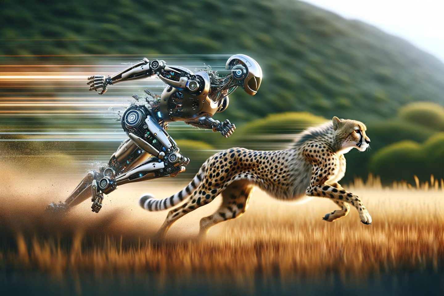 لماذا لا تستطيع الروبوتات الحديثة الركض أسرع من الحيوانات السريعة؟