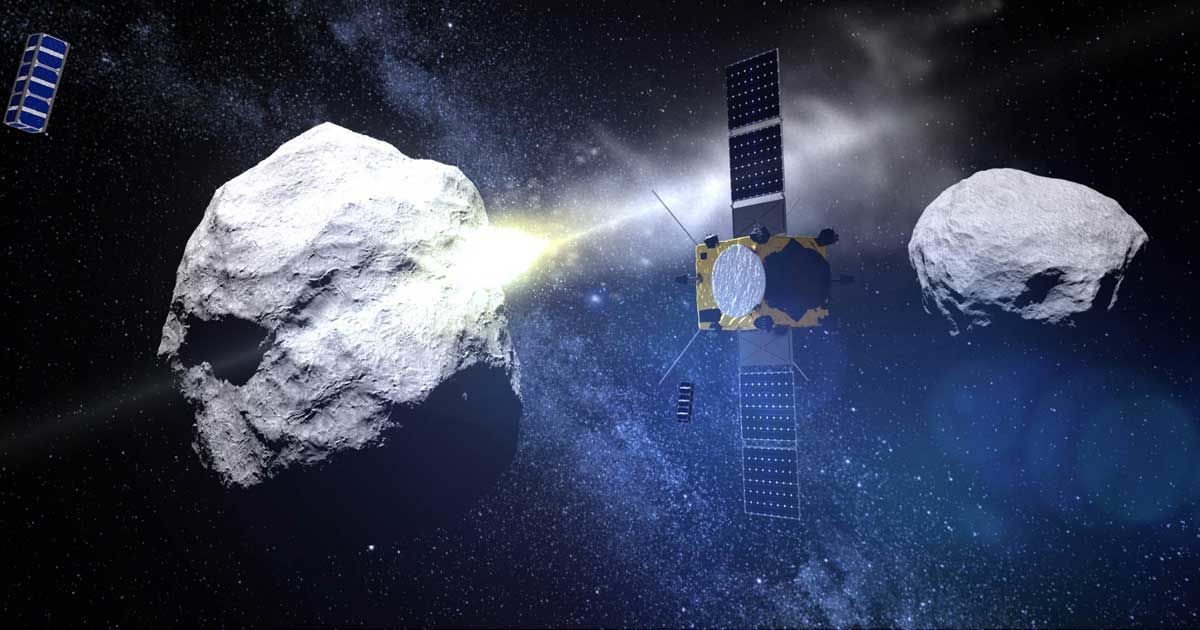 أوروبا توافق رسميًّا على الاشتراك في جهود تحطيم الكويكبات - إعادة توجيه الكويكبات المزدوجة Double Asteroid - تدمير الأجسام الغريبة المهددة للأرض