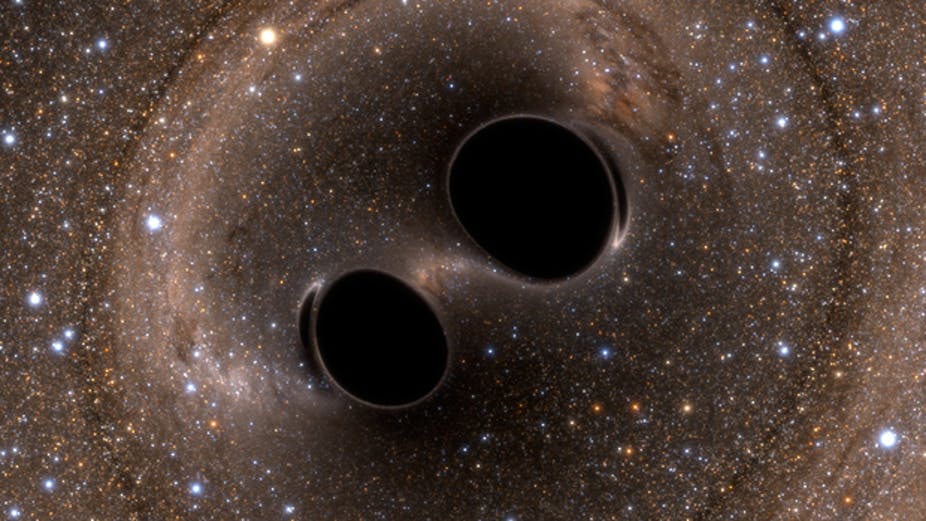 موجات الجاذبية بماذا أفادنا اكتشاف أمواج الجاذبية أين توجد مراصد موجات الجاذبية دوران الأجسام الضخمة في الكون النجوم النيوترونية الثقوب السوداء الموجات