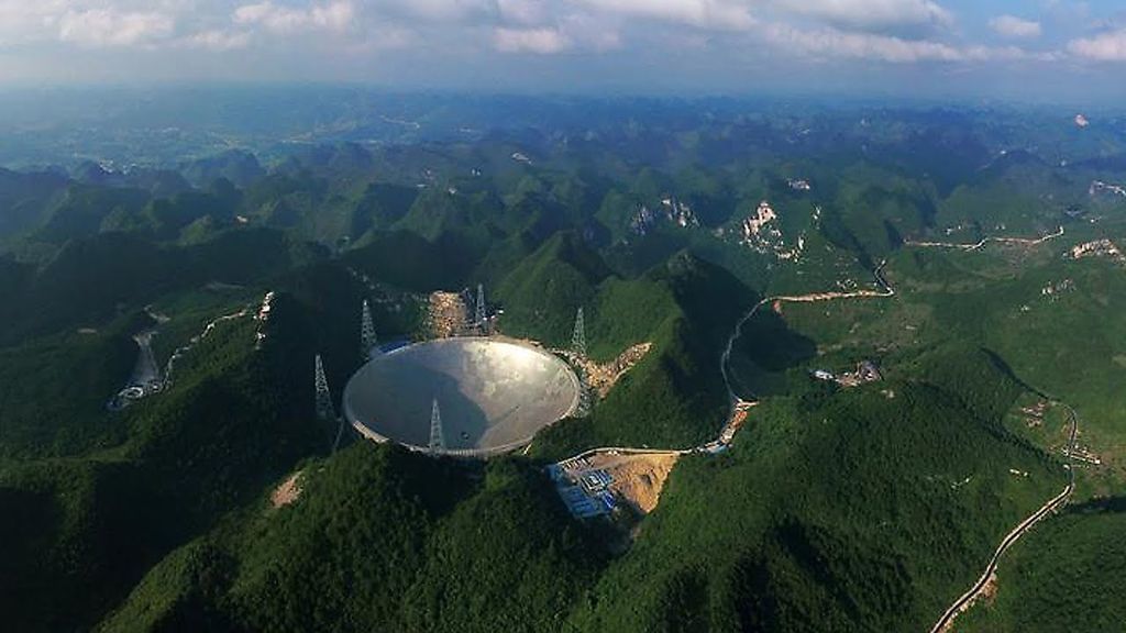 تلسكوب راديوي عملاق في الصين اكتشف إشارات متكررة من الفضاء الاندفاع الراديوي السريع الاندفاعات الراديوية السريعة الاندفاع اللاسلكي السريع مكرر للإشارة